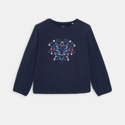 Avis T-shirt à sequins magiques bleu fille OKAIDI 2