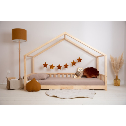 Avis Lit cabane DK bois naturel Mon Lit Cabane 5