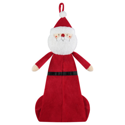 Avis Range-pyjama en velours forme Père Noël Prémaman 1