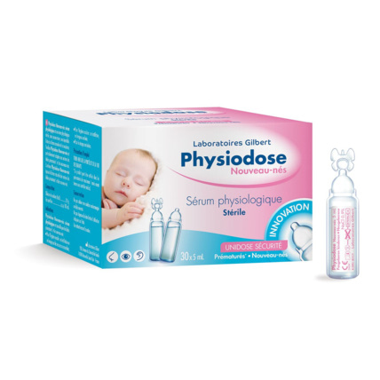 Avis Sérum physiologique Nouveau-nés PHYSIODOSE 1