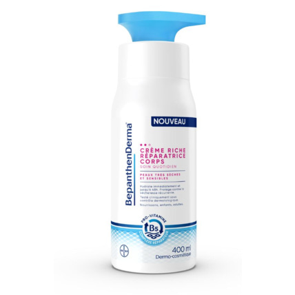 Avis Bepanthenderma crème riche réparatrice corps BAYER 1