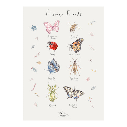 Avis Poster Amis des Fleurs Cam Cam Copenhagen 1