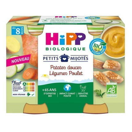 Avis Pots Patates douces Légumes poulet Bio HIPP 1