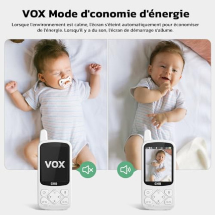 Avis Babyphone vidéo 2.8 pouces GHB 3