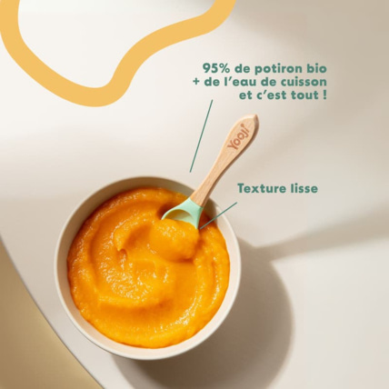 Avis Purée lisse de Potiron bio Yooji 2