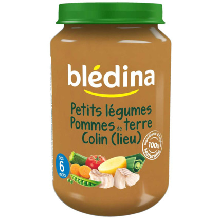 Avis Pot Petits légumes Pommes de terre Colin 2x200g Blédina 2