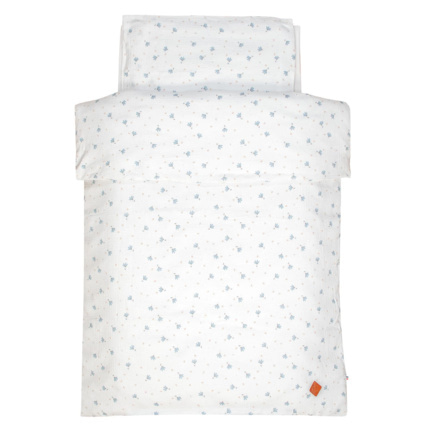 Avis Parure de lit, housse de couette et taie d'oreiller, Bleuet Sevira Kids 1
