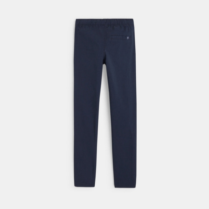 Avis Pantalon en toile unie bleu garçon OKAIDI 3
