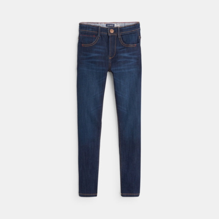 Avis Jean skinny ultra-résistant bleu garçon OKAIDI 1