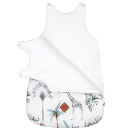 Avis Gigoteuse sans manches TOG 2 satin de coton, Safari Sevira Kids 7