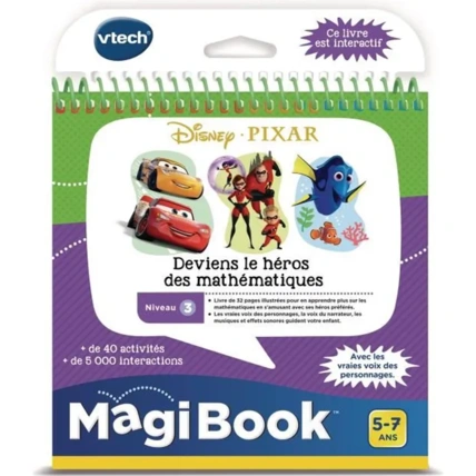 Avis Magibook - Deviens le héros des mathématiques Pixar VTech 1