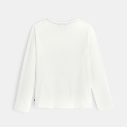 Avis T-shirt manches longues à message "Ready for school" rose fille OKAIDI 4