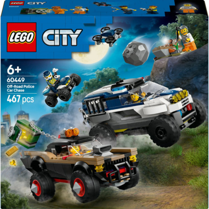 Avis La course-poursuite de la voiture de police tout-terrain City LEGO 1