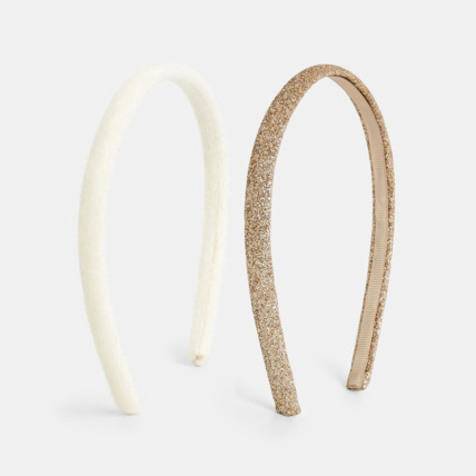 Avis Serre-têtes (lot de 2) beige fille OKAIDI 1
