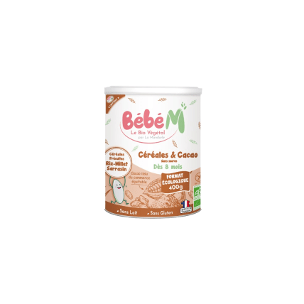 Avis Céréales et Cacao - dès 8 mois BEBE M 1
