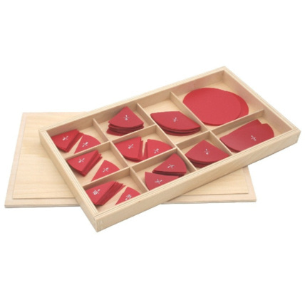 Avis Cercles pour fractions de 1 à 1/10 ambiance montessori 1