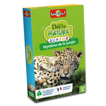 Avis Jeu éducatif Défis Nature Junior - Mystères de la jungle BIOVIVA 1