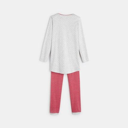 Avis Pyjama 2 pièces en jersey gris fille OKAIDI 2