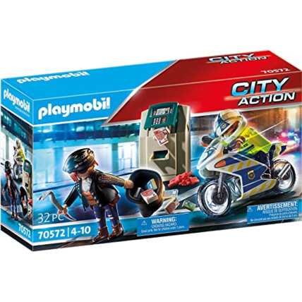 Avis Playmobil City Action - Policier avec moto et voleur PLAYMOBIL 1