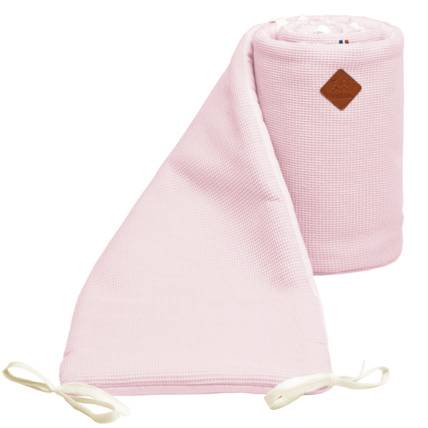 Avis Tour de lit universel en gaze de coton Nid d'abeille Sevira Kids 2