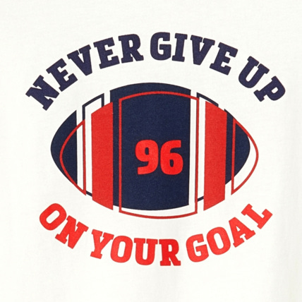 Avis T-shirt manches longues rugby blanc garçon OKAIDI 2