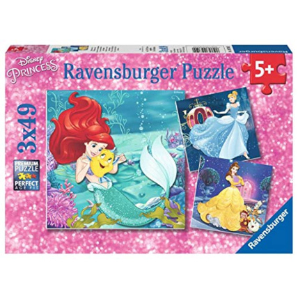 Avis Puzzle - Aventure des princesses - Disney Princesses - 3x49 pièces RAVENSBURGER 1