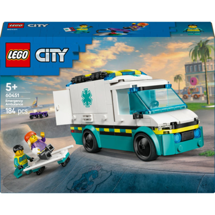 Avis L'Ambulance de secours City LEGO 1