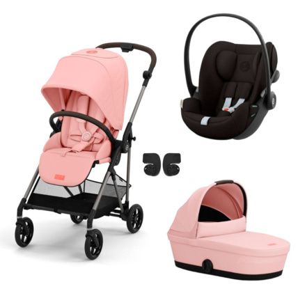 Avis Poussette Trio Melio 4 + Siège auto Cloud g i-Size + Nacelle CYBEX 3