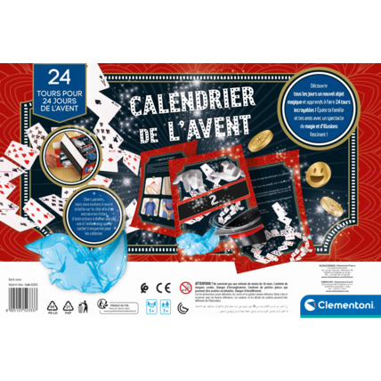 Avis Calendrier de l'Avent - Magie et Illusions Clementoni 3