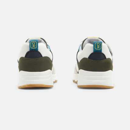 Avis Tennis running style dadshoes à lacets blanches garçon OKAIDI 5