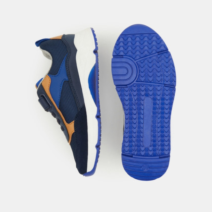 Avis Tennis running style dadshoes à lacets bleues garçon OKAIDI 3