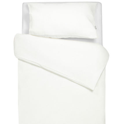 Avis Parure de lit réversible gaze de coton & nid d'abeille Sevira Kids 7