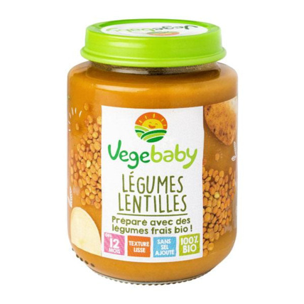 Avis Pot Légumes Lentilles VEGEBABY 1