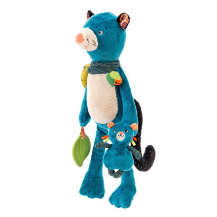 Avis Peluche d'activités Zimba la panthère dans la Jungle MOULIN ROTY 2