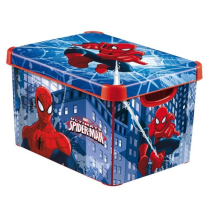 Avis Boîte Déco L Spiderman  CURVER 1