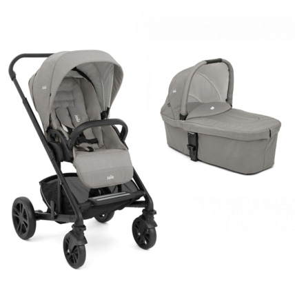 Avis Poussette duo chrome + nacelle chrome  Joie 1