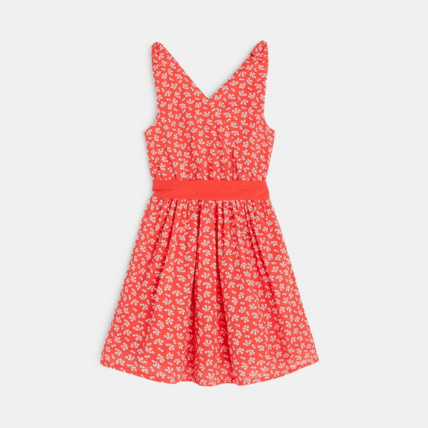 Avis Robe imprimée rouge fille OKAIDI 5