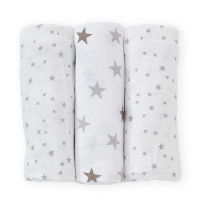 Avis Lot de 3 langes bébé - OEKO-TEX® STANDARD 100 Trois Kilos Sept 1