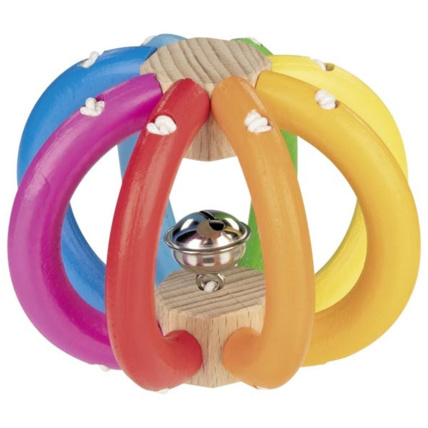Avis Hochet flexible en bois Arc-en-ciel GOKI 1