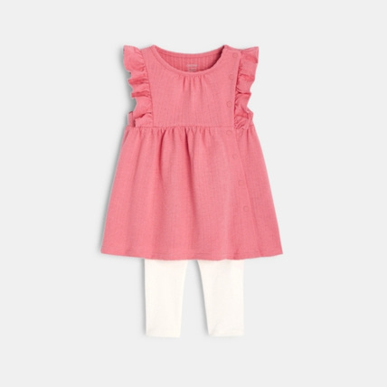 Avis Robe effet pointelle et legging OBAÏBI 1