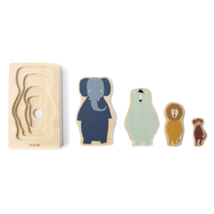 Avis 4 puzzles animaux superposés Trixie 1