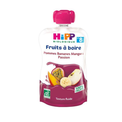 Avis Gourde Pommes Bananes Mangues Passion - dès 8 mois HIPP 1