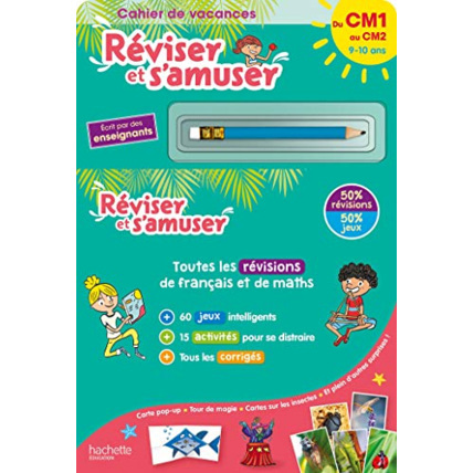 Avis Réviser et s'amuser - Du CM1 au CM2 (10-11 ans) - Cahier de vacances 2023 Hachette Éducation 1