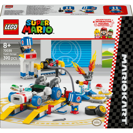 Avis Mario Kart Garage de Toad Super Mario LEGO 1