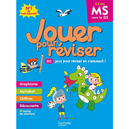 Avis Jouer pour réviser - De la Moyenne à la Grande Section - Cahier de vacances 2023 Hachette Éducation 1