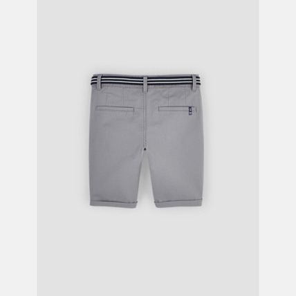 Avis Bermuda slim en toile gris garçon OKAIDI 2