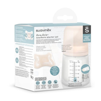 Avis Pack Biberon + Sucette Zero, Zero Suavinex 1