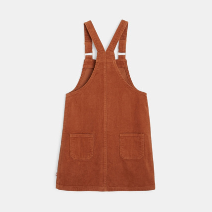 Avis Robe en velours côtelé marron fille OKAIDI 4