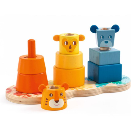 Avis Jeu à encastrer Baby couleur Multi Stacki DJECO 1