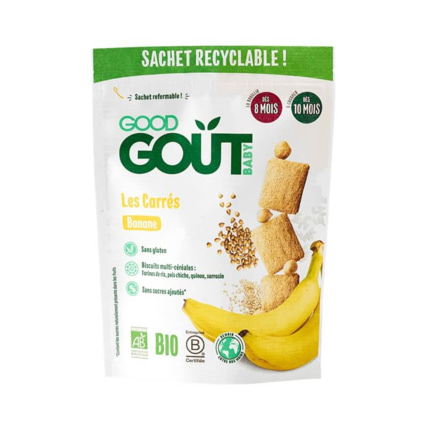 Avis Biscuit aux céréales et à la Banane Bio Good Goût 1